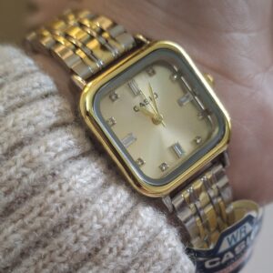 CASIO Carrée gold/silver