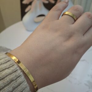DUO BRACELET + BAGUE Dorés