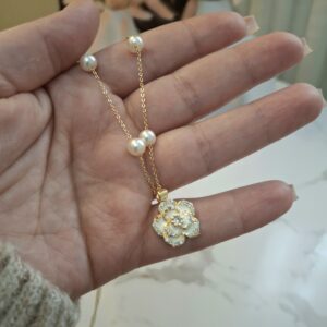 CHAINE FLOWER Dorée