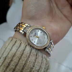 LONGINES Avec Perles Ronde Gold/Silver