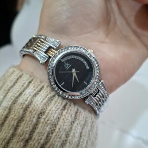 CALVIN KLEIN Avec Perles Ronde Silver