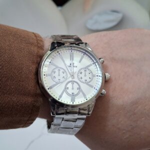 EDIFICE Ronde Montre + Bague silver