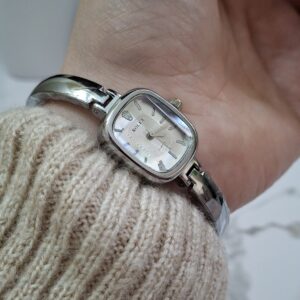 ROLEX Carrée Silver