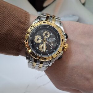 FESTINA Ronde Gold/Silver + Dateur