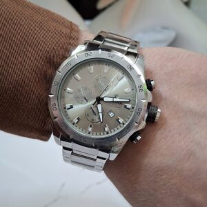 FESTINA Ronde Silver + Dateur