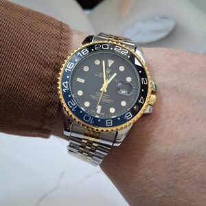 ROLEX Ronde Silver/Gold + Dateur