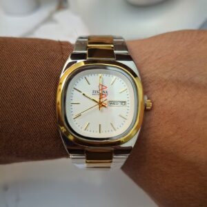 FESTINA Carrée Gold/Silver + Dateur