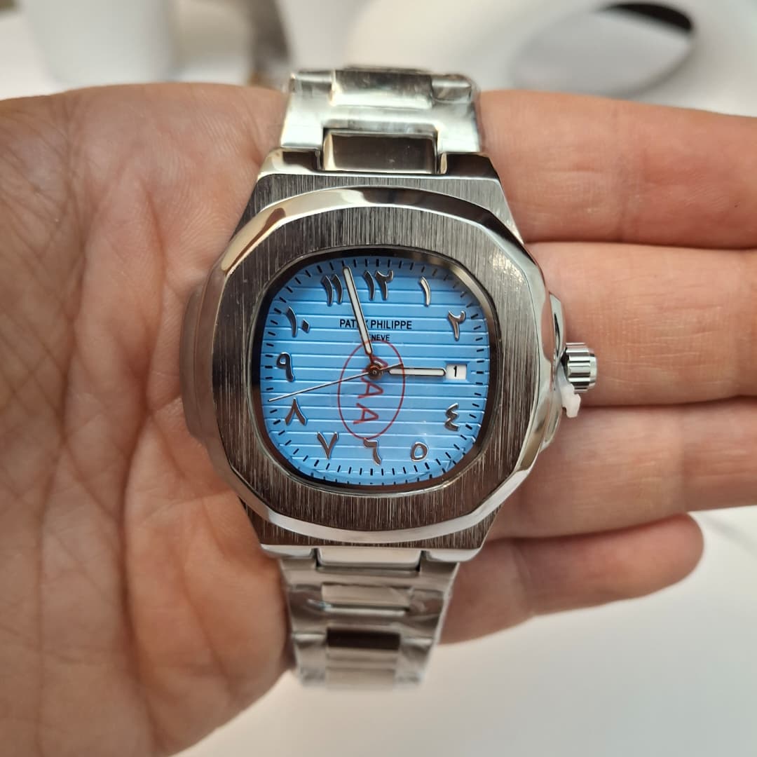 PATEK PHILIPPE Carrée Silver + Dateur - الصورة 2