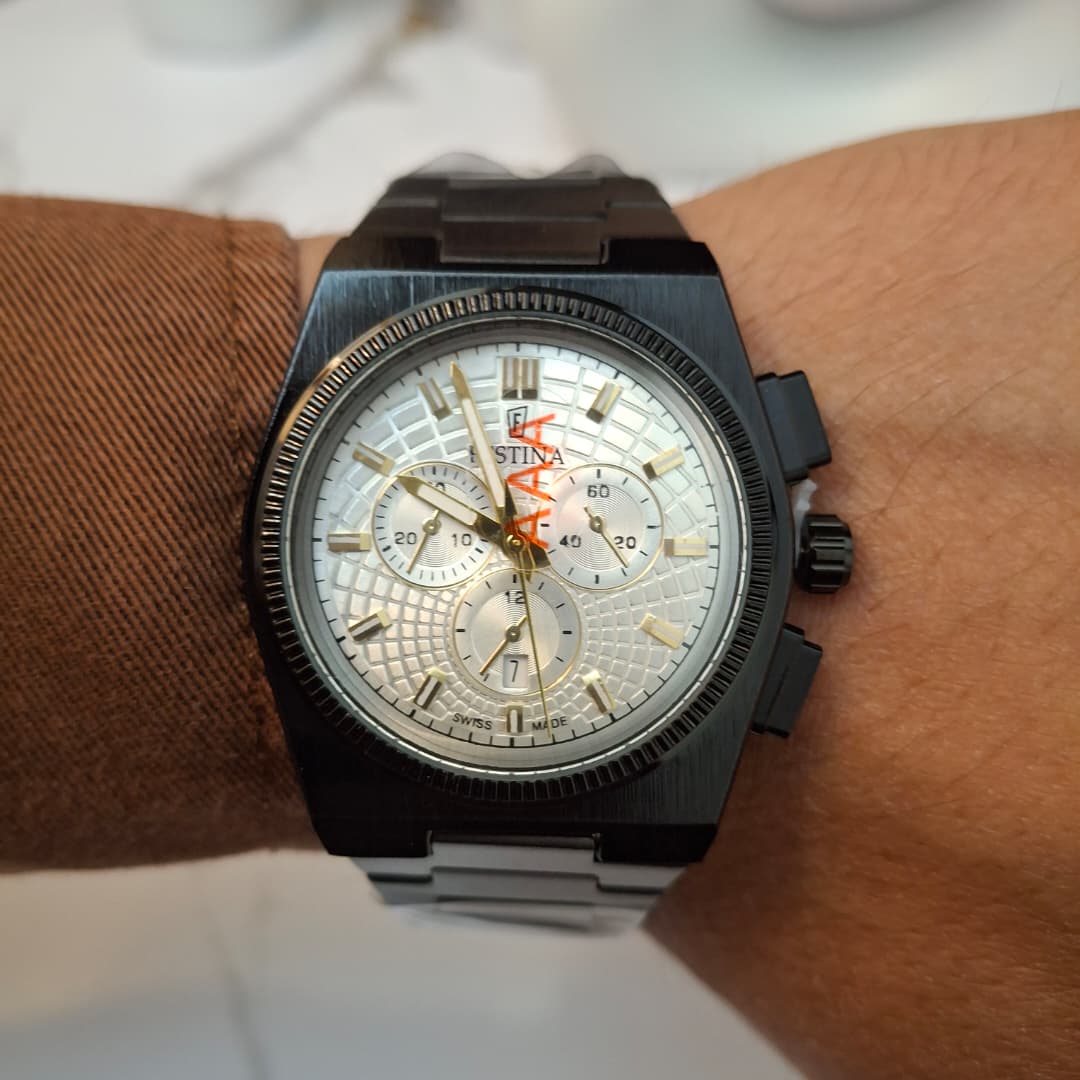 FESTINA Ronde Black + Dateur